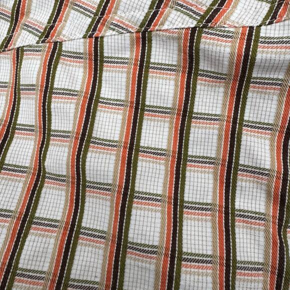 Ariat Button Down Vented Long Sleeve Men’s XL Shirt Checkered Pocket Western - Picture 16 of 16